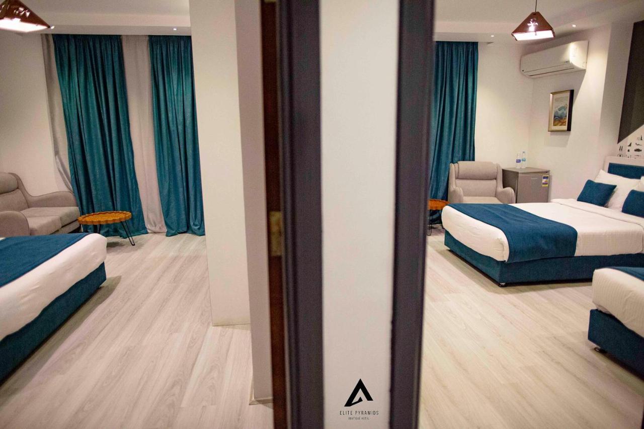 Elite Pyramids Boutique Hotel Kafret el-Gabal Eksteriør bilde
